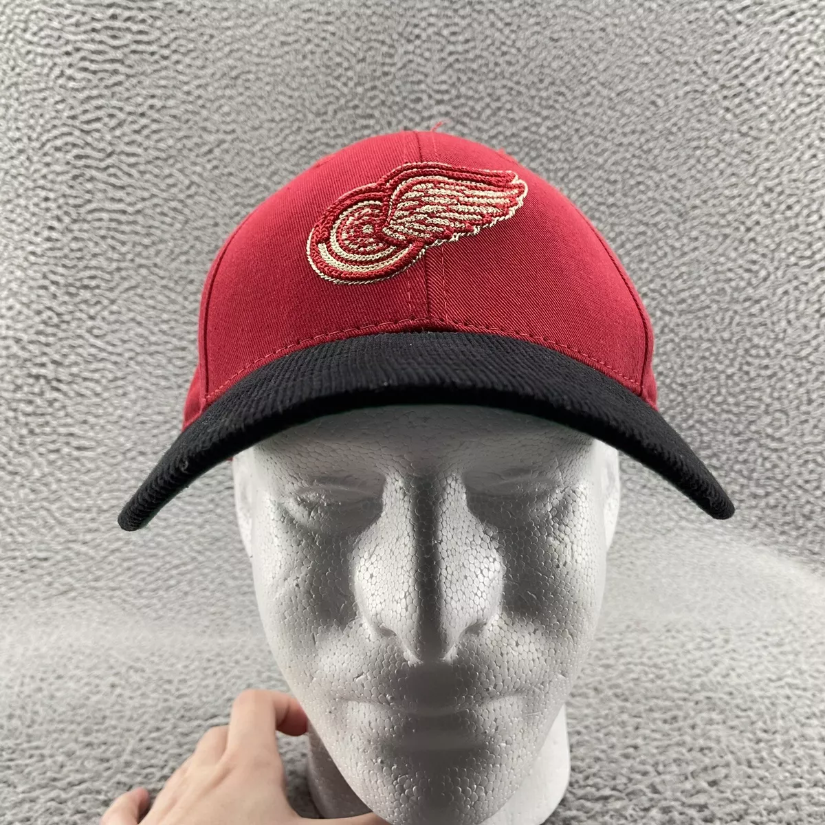 Vintage Detroit Red Wings Corduroy Hat 