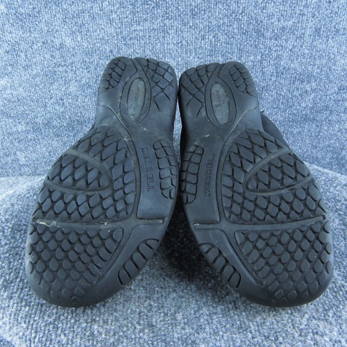 Merrell Sheepskin Men Slip-On Slipper Size 11.5 Medium Black Leather Slip On - Imagen 11 de 11