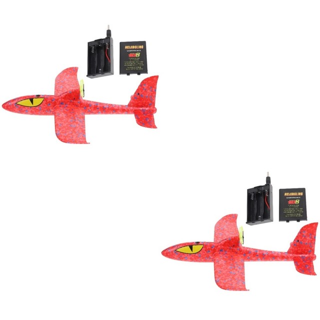 2 Pc Gleiter Styropor Handwurf Flugzeug Jungen Geschenk Sport 2 Pc Gleiter Styropor Handwurf Flugzeug Jungen Geschenk Sport