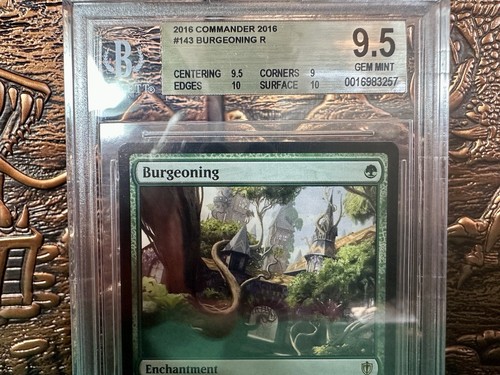 Burgeoning - MTG - Commander 2016 - GEM Mint. BGS 9.5 with two 10’s. POP 1. - Picture 2 of 6