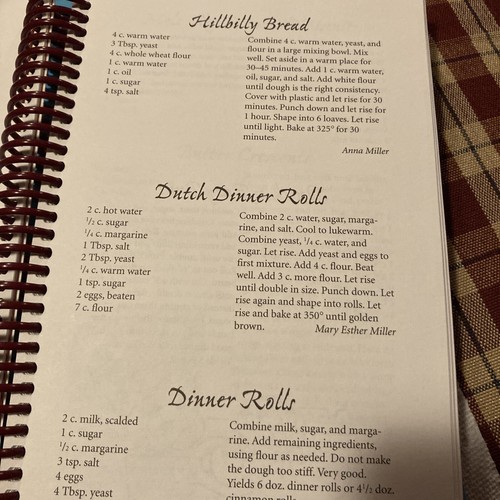 Cooking With the Horse & Buggy People cookbook Amish recipes 2002 3rd printing - Picture 6 of 10