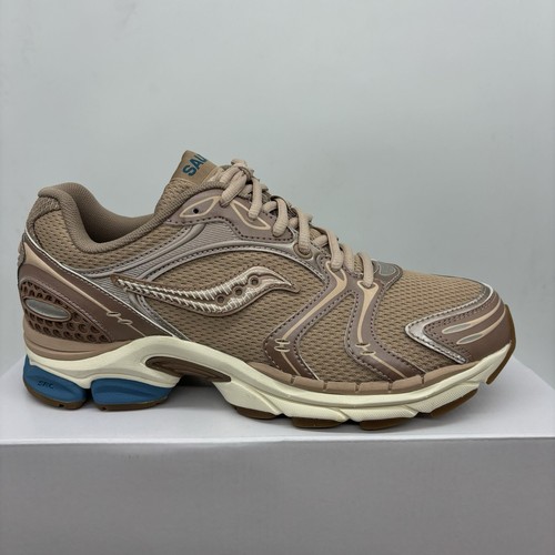 Saucony ProGrid Triumph 4 CS Agave/Peach Bronz/Royal s70805-3 Mens Size 9 - Picture 2 of 9