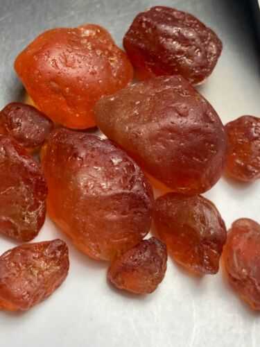 145Ct Mindblowing Rough Spessartite Garnet Naturla Facet On Cab quality@ Madaga - Picture 4 of 5