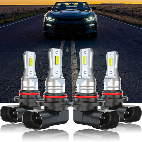 For Chevy Silverado 1500 2500HD 3500 1999-2006 6000K LED Headlights White Bulbs - Picture 1 of 12