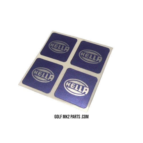 Vw Golf / Jetta MK2 19E Hella Stickers for headlight / fog light - Picture 3 of 3