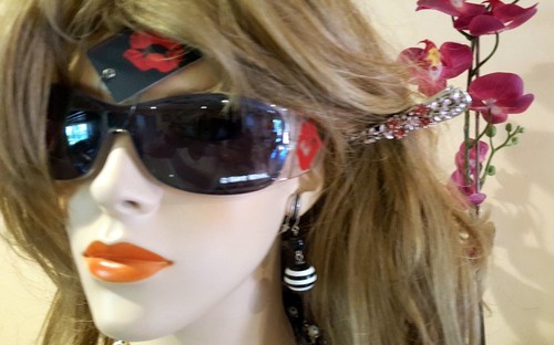 Niñas Mujeres Deportes Moda Gafas Gafas Gafas de sol HOT KISS Marco transparente (#507) - Imagen 5 de 11