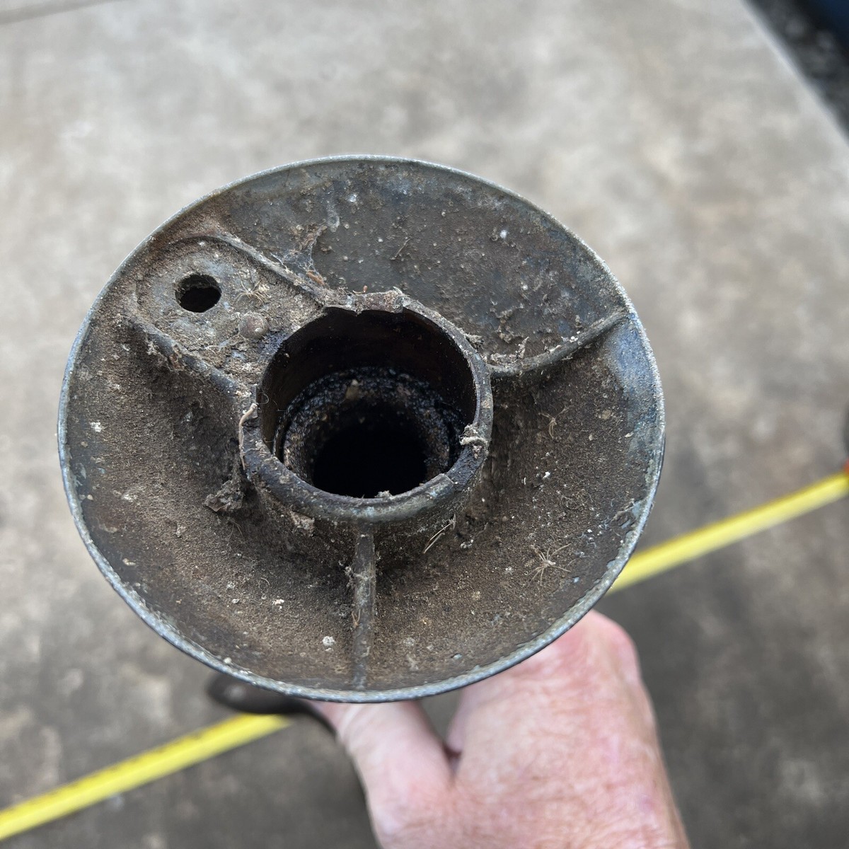 1940 1941 Ford Column Shift Steering Tube Drop Ignition Bell