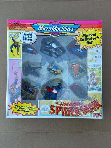 NOS Micro Machines Marvel The Amazing Spider-Man Action Playset Galoob Vintage - Picture 1 of 7