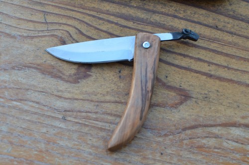 Vintage Handmade Edelstahl Klappmesser 7572PR - Bild 5 von 12