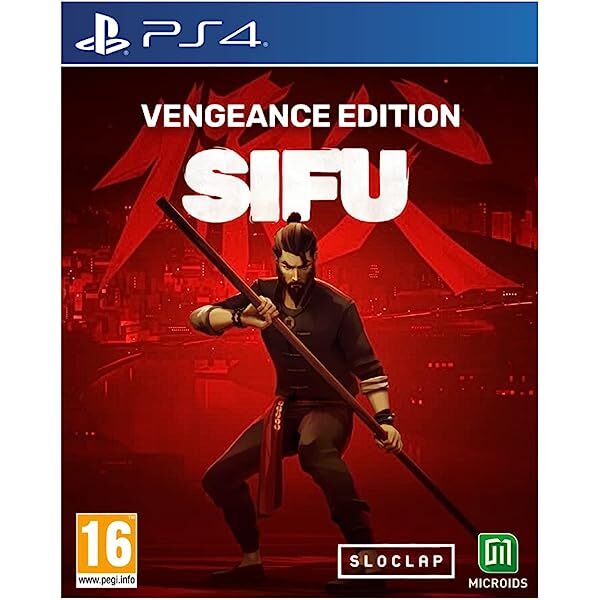 jeu playstation 4 ps4 neuf blister sifu vengeance edition steelbook soundtrack