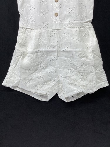 Vintage Havana Girls White Romper Size Medium - Picture 5 of 13