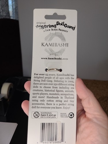 Kamibashi Il Cigno Originale String Doll Gang Portachiavi Clip Nuovo M1 - Foto 5 di 5