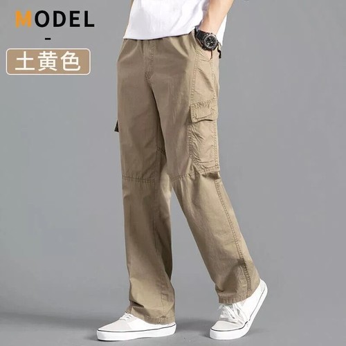 Men's Pants Cargo Sweatpants Pro Club Trousers Tracksuit Bottoms Jogging - Picture 14 of 24