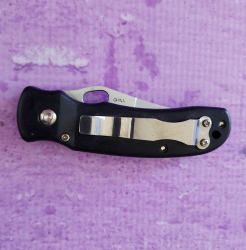 Flying Falcon Frost Cutlery Pocket Knife SS Serrated Blade White Handle Rostfrei - Picture 4 of 7