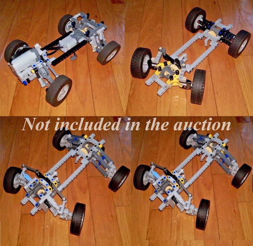 LEGO Technic GERAHMT (lang) Kupplungsbaugruppe (Antriebsringe und Getriebe) - Neue Teile - Bild 9 von 12