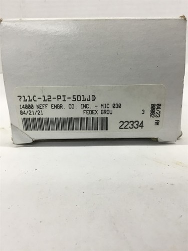 Mac Valve 711C-12-PI-50JD Solenoid Valve 24 VdC 6 Watts - Picture 8 of 8