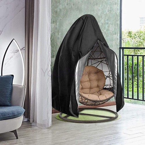 Heavy Duty Hanging Swing Egg Chair Cover Garden Patio Outdoor Sun UV Waterproof - Picture 11 of 13