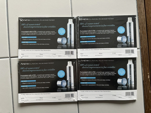 Avon Anew Clinical Pro Line Eraser Treatment 4 Sample Packs of 5 Each (20) - Picture 2 of 2