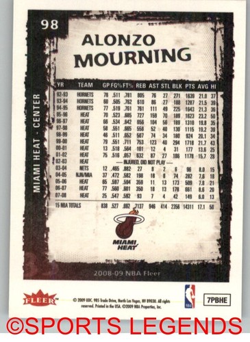 2008-09 Fleer NBA #1-100 - Picture 197 of 201