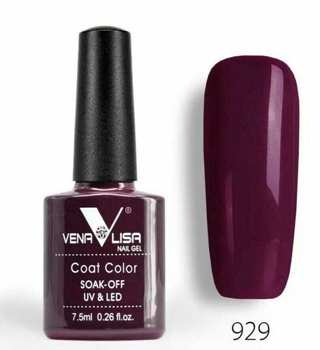 Nail Gel Polish set VENALISA Soak off UV LED Colour Base Top Coat Nail Varnish - Picture 36 of 67