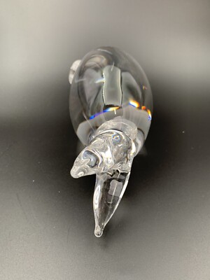 STEUBEN FISH スチューベン 魚 置物 クリスタルフィッシュ Vintage MCM 1960's STEUBEN Crystal Glass Puffer Fish - George