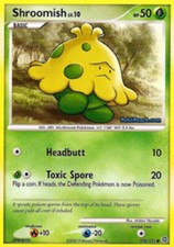 Pokemon - Shroomish - 108/132 - Common - Secret Wonders - NM