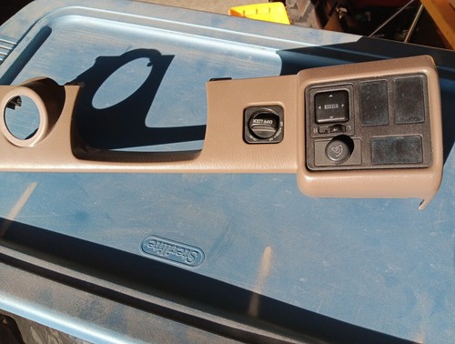 1995-1997 LX450 Land Cruiser Cluster Interior Trim Lower Ignition Cover FZJ80 - Picture 2 of 7