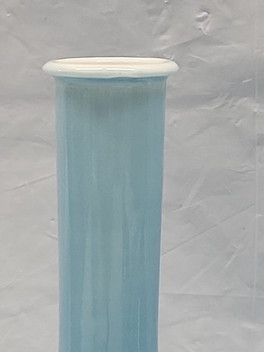 BO JIA Middle Kingdom Fine Porcelain Small Vase Set of 2 Powder Blue 5 Inch 5545 - Picture 22 of 24