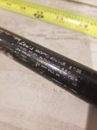 Vintage Lew's Whopper Whipper #T-95 telescopic 9" Fishing Pole Japan RARE TUFF - Picture 12 of 17