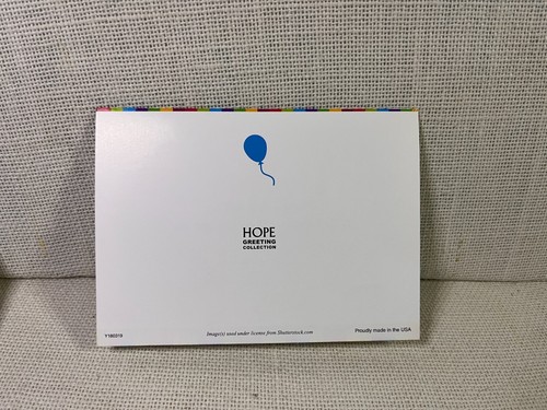 Habitat Hope Greeting Collection Balloons Happy Birthday Wishes Greetings Card - Picture 6 of 8