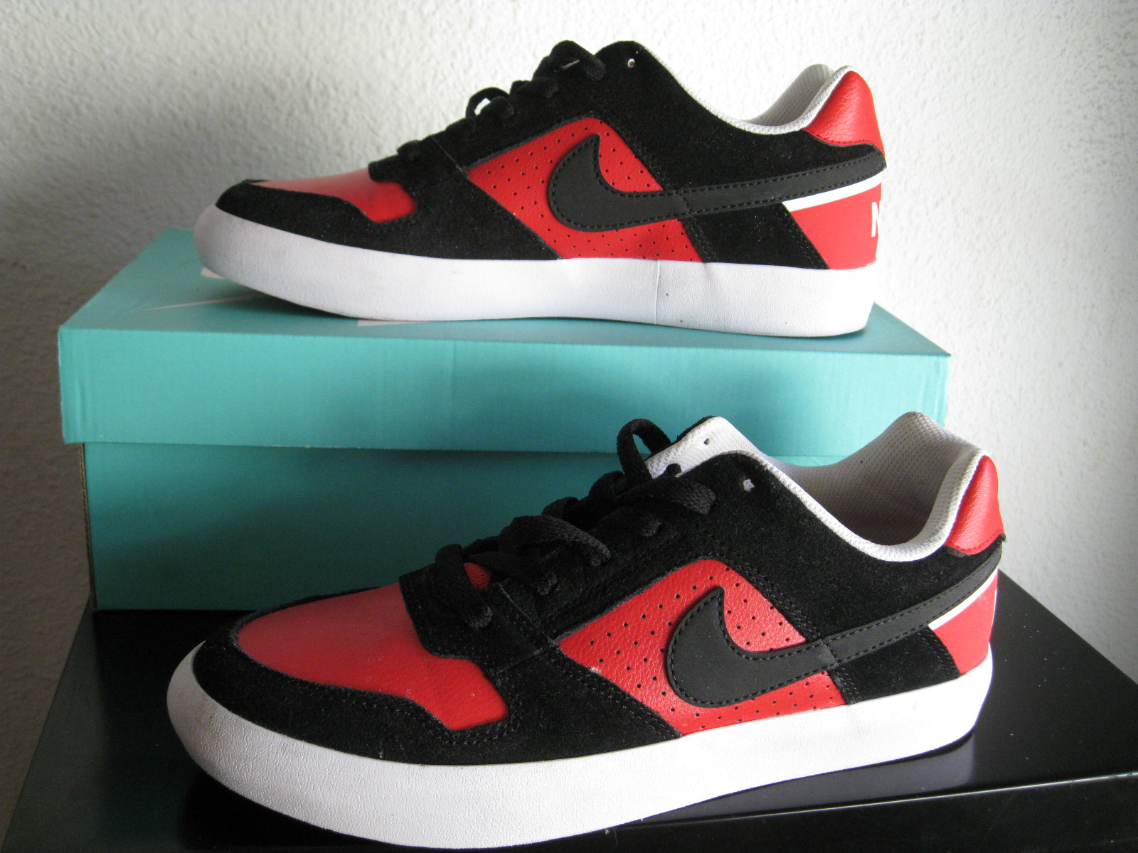 NIKE SB DELTA FORCE ROJO NEGRO US 8 NIKE SB DELTA FORCE ROJO NEGRO US 8