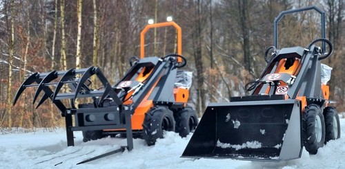 Miniradlader Radlader Hoflader Minibagger Bagger Bobcat der Firma MISKO - STAL - Bild 7 von 24