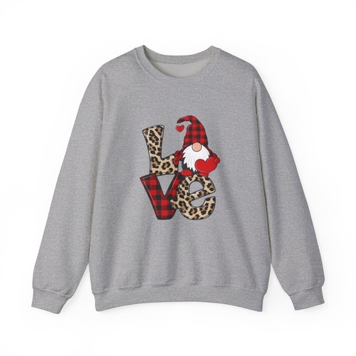 Love Gnome Unisex Heavy Blend™ Crewneck Sweatshirt - Picture 2 of 7
