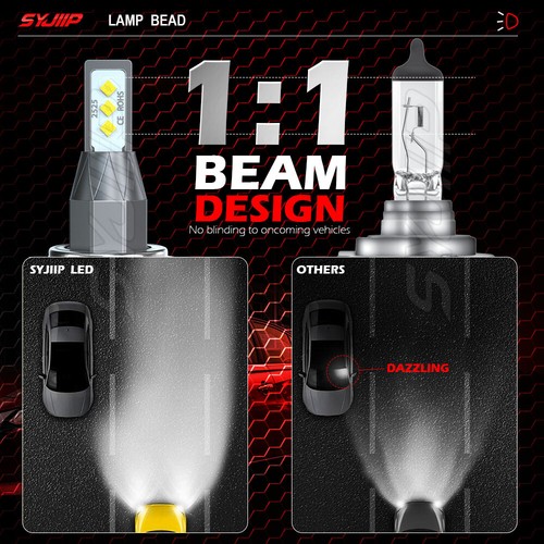 H7 para Can-Am Spyder GS 990 SE5 SM5 2008 LED faros 6000K luces - Imagen 23 de 24