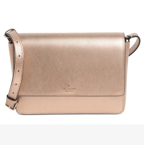 NWT Kate Spade Cove Street Dody Saffiano Leather Crossbody Bag in Rose Gold $299 - Picture 1 of 24