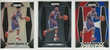 FRANK MASON III LOT (3) 2017-18 PRIZM ROOKIE'S BASE SILVER RED WHITE BLUE #26