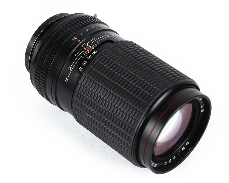 Lens MC TELEAR - 5 V Telephoto 5,6 / 250 Mount KIEV - 88 Bayonet B USSR - Image 4 of 4