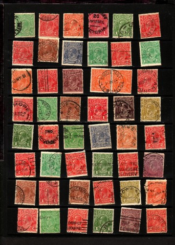 AUSTRALIA KGV STAMPS Collection (L547)