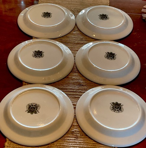 Portmierion Botanic Garden 10.5" Dinner Plate Set of 6 Assorted Motifs Flowers - Picture 10 of 11