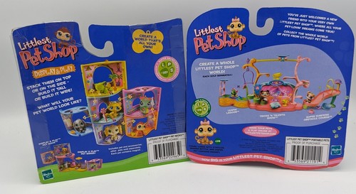Littlest Pet Shop PET NOOK #351 MONKEY & 216 green eye monkey with stroller - Picture 2 of 2