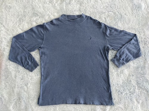 Nautica Size SMALL Men's Pullover Mock Neck Sweatshirt Casual Long Sleeve Shirt - Picture 8 of 8