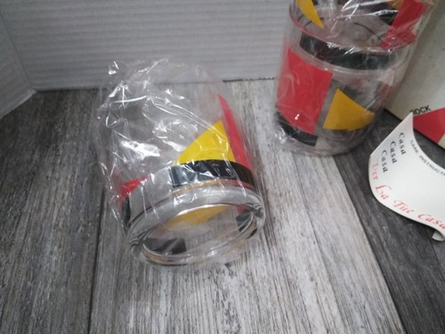 N.O.S AMETEC INT. CASA CASA MCM ACRYLIC Drinking Glass (4) 14.oz W/ ICE BUCKET - Picture 3 of 13