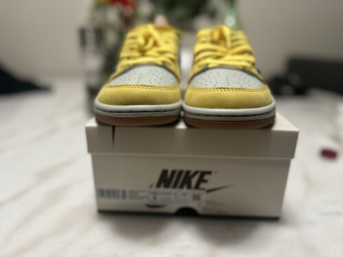 Size 8 - Travis Scott x Air Jordan 1 Retro OG SP Low Canary W - Picture 2 of 4