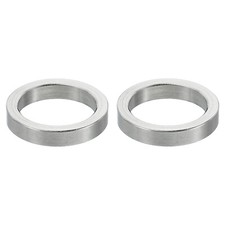 2 Pcs M12 Stainless Steel Spacers Metal Spacer 12.2mm ID x 16mm OD x 3mm L