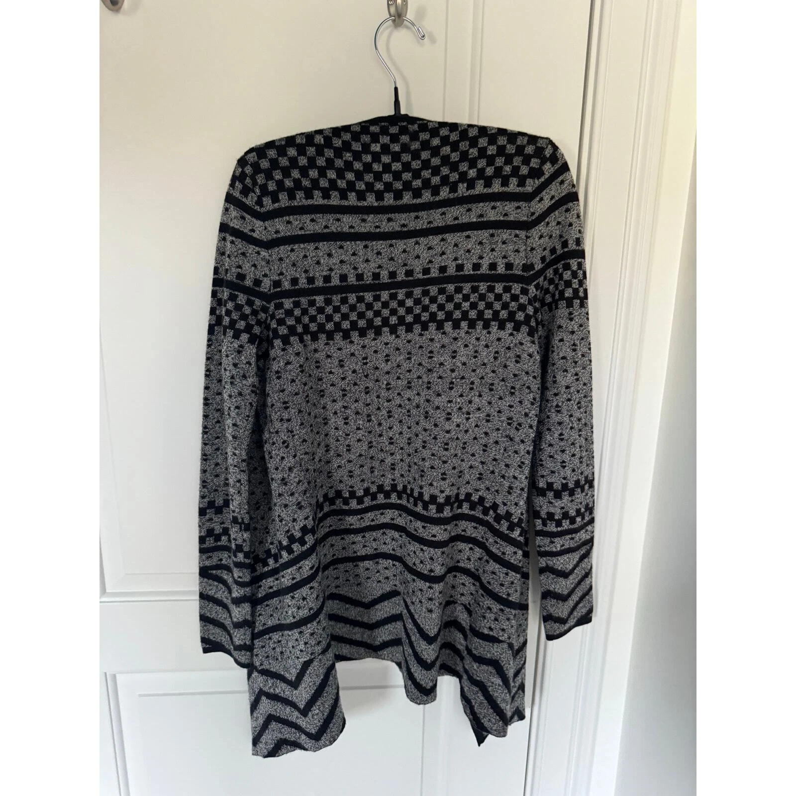 smartwool avion waterfall open cardigan merino wool gray 