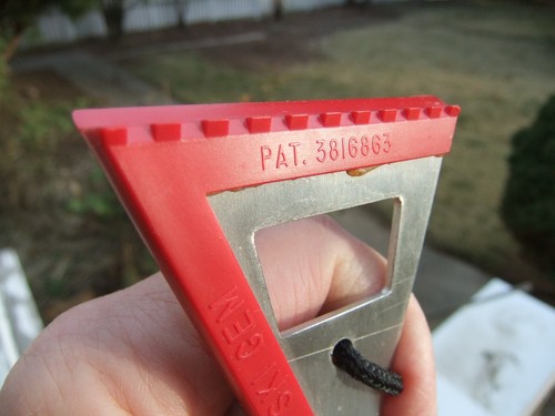1972 Snow Ski Gem Sunset Multipurpose Ski Tool Snow & Ice Scrapper & Screwdriver - Picture 3 of 7