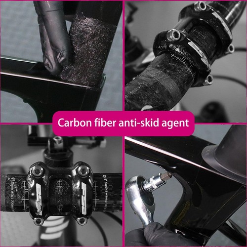 Carbon Fiber Anti Skid Gel Multifunctional Assembly Grease Handlebar apposite - Picture 4 of 9