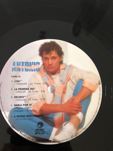 Antonio-(2) LPs-“Como Duele/En Mil Pedazos”-33 RPM MELODY-FREE Shipping In USA. - Picture 10 of 11