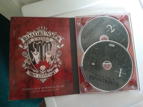 Roadrunner United The Concert DVD 2008 2-Disc-Set Dokumentation Roadrunner Records - Bild 2 von 3