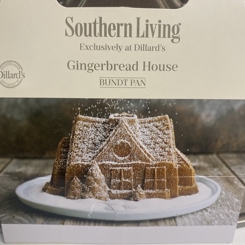 Nordic Ware Gingerbread House Bundt Pan Southern Living New - Picture 2 of 10